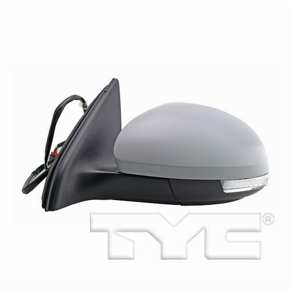 TYC 8650042 VOLKSWAGEN TIGUAN Non Heated Replacement Left Mirror Fits 2012 Volkswagen Tiguan
