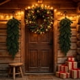thumbnail image 2 of huayou Christmas Wreath for Front Door, Holiday Decor for Living Room Bedroom, Xmas Decorations Indoor Outdoor Use, Christmas Decor, Home Decor, Party Decor, 2 of 8