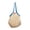 Beige, variant on Eolstice Lined Mesh Beach Bag, Colorful Handheld Shopping Tote Bag, Strong Load Bearing Reusable Grocery Shopper, Summer Travel Pool Beach Bag, Everyday Use