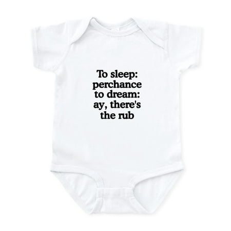 

CafePress - The Rub Infant Bodysuit - Baby Light Bodysuit Size Newborn - 24 Months