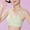 Green, variant on Piuwrlz Teen Kids Bras Underwear for Big Girls Breathable Bra Comfortable Breathable Sports Bras Beige Size 14 Years