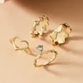 thumbnail image 5 of Fiudx Conjunto de Joyas Geométricas, Elegantes Anillos Chapados En Oro, Formas Únicas para Cada Estilo, Regalo Perfecto para Cumpleaños, Festivales, Niñas y Mujeres, Colección de Accesorios de Moda., 5 of 5