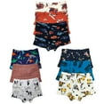 thumbnail image 2 of Premium Comfort for Your Little One: B&Q 9-Pack Cotton Boxer Briefs for Toddler Boys | Sizes 4T-8T, 2 of 5
