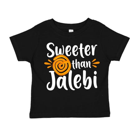 

Sweeter Than Jalebi Toddler T-Shirt 2T Black