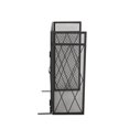 thumbnail image 5 of Noble House Biscay Metal Fireplace Screen with Door, Matte Black, 5 of 10