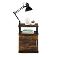 thumbnail image 6 of Furinno JAYA Utility Design End Table, Amber Pine/Black, 6 of 7