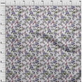 thumbnail image 4 of oneOone Cotton Poplin Medium Purple Fabric Floral Quilting Supplies Print Sewing Fabric By The Yard 42 Inch Wide, 4 of 5