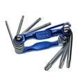 thumbnail image 1 of 7pcs Plegable Portátil Herramientas de Mano de Jardinería Patio Duradero Sunnimix Juego de llaves plegables, 1 of 7