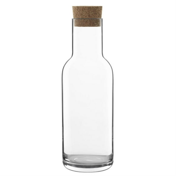 De fabrication Italienne, Luigi Bormioli Sublime Carafe avec Bouchon de Liège 1 L.