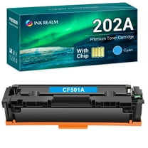 Ink realm 1-Pack Compatible Toner Replacement for HP CF501A Color LaserJet Pro M254dw M254dn M254nw, MFP-M281fdw MFP-M281fdn MFP-M281cdw MFP-M280nw Printer Ink Cyan