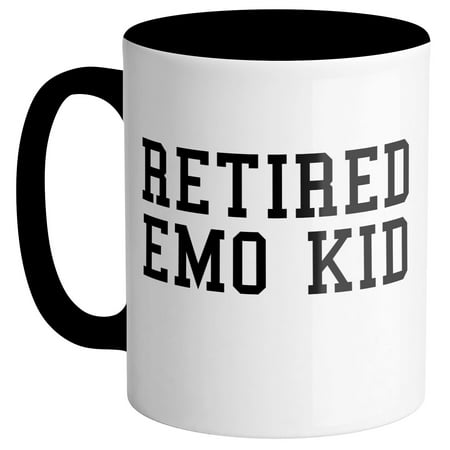 

Retired Emo Kid Coffee Mug 11oz Black