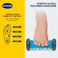 thumbnail image 2 of Dr. Scholl's Stretch & Textured Foot Massage Roller for Plantar Fasciitis, Soft Touch for Toes, Arch & Heel, 2 of 7