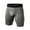 Gray, variant on Men's Sport Performance Boxer Brief Underwear Compression Shorts