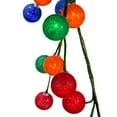 thumbnail image 2 of Kurt Adler 6-Foot Green Garland with 48 Multicolor LED Ball Lights - N/A, 2 of 4