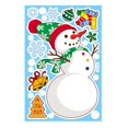 thumbnail image 1 of Farfi Pegatinas De Pared De Navidad Lindo Papá Noel Elk Muñeco De Nieve Oso De Copo De Nieve Calcomanía De Doble Cara Diy Decoración De Fiesta Adhesivo De Pvc Feliz Navidad Dibujos Animados, 1 of 5
