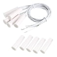 thumbnail image 1 of Unique Bargains 5pcs RC-35 NO Recessed Wire Door Contact Sensor Alarm Magnetic Reed Switch White, 1 of 3