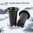 thumbnail image 3 of Cateissary Potes altos durables del pote de la planta del tamaño compacto del ABS con los PP plásticos más gruesos hechos de Premium más Jardín y Patio Negro 138*195*72mm, 3 of 6