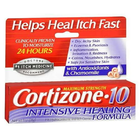 Cortizone-10 INTNSV HEALNG CRE 1 OZ, bateau des Etats-Unis, Marque CORTIZONE 10