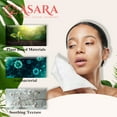 thumbnail image 3 of Disposable Face Towels, 50 Count, Just Add Water for Makeup Remover Wipes, 3 of 9