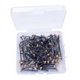 thumbnail image 4 of Mobutofu 150Pcs Premium Picture Nails Black Iron Frame Nails with Storage Box Easy to Carry and Reuse, 4 of 7