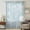 Blue, variant on Marine Life Sheer Curtains 54 Inches Long for Bedroom, Summer Ocean Starfish Conch Seashell Pink Light Filtering Privacy Drapes, Breathable Semi Sheer Window Treatment for Bathroom Dining Room
