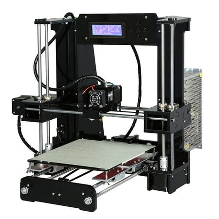 Professiona Brand New ANET X6 Diy 3D Printer Kit LCD Display With Assembly Office XYZ Printer Supported Black High precision