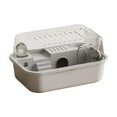thumbnail image 4 of BELOVING Roue de Cage pour Hamster Habitat Transparent pour Cochons d'Inde Lapins Petits Animaux Gris, 4 of 10