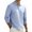 Light Blue, variant on Linen Polo Shirts for Men Summer Casual Short Sleeve Collared Relaxed Fit Business Casual Work Shirts Golf Shirt