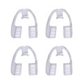 thumbnail image 1 of 4 Pack Protège-Dents Éliminent le Meulage Protection Dentaire Usage Nocturne, 1 of 5