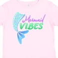 thumbnail image 4 of Inktastic Mermaid Vibes Mermaid Tail Girls Toddler T-Shirt, 4 of 5