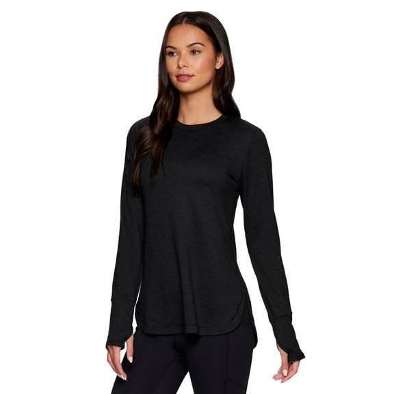 RBX Active Women's Super Soft Long Sleeve Yoga Tunic Top