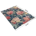 thumbnail image 3 of Pioneer Flower Blanket,Comfortable Soft Flannel Throw Blanket,All Season,Warm Lightweight Blankets for Sofa Bed Couch Living Room Chair,40"x50"(100x130cm), 3 of 3