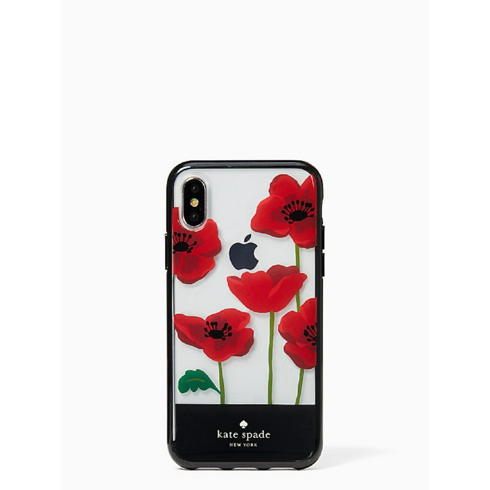 Kate Spade New York Poppy Resin iPhone X Case