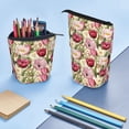 thumbnail image 4 of Kdxio Telescopic Pencil Bag Pen Holder Stationery Case,Stand-up Retractable Transformer Bag Organizer for Christmas Holiday(Tulips Flowers), 4 of 6
