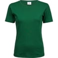 thumbnail image 1 of Tee Jays- Camiseta de manga corta para mujer (Verde Bosque), 1 of 2