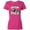 Cyber Pink, variant on Inktastic Born to Fish Women's T-Shirt