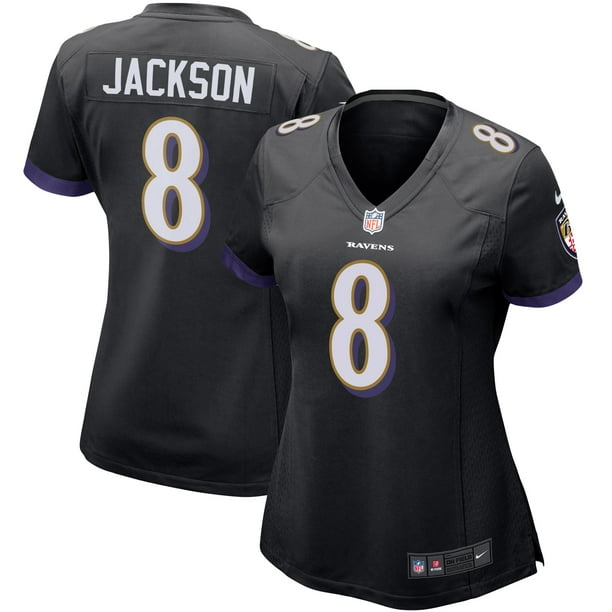 Lamar Jackson Baltimore Ravens Nike Women's Game Jersey - Black ...