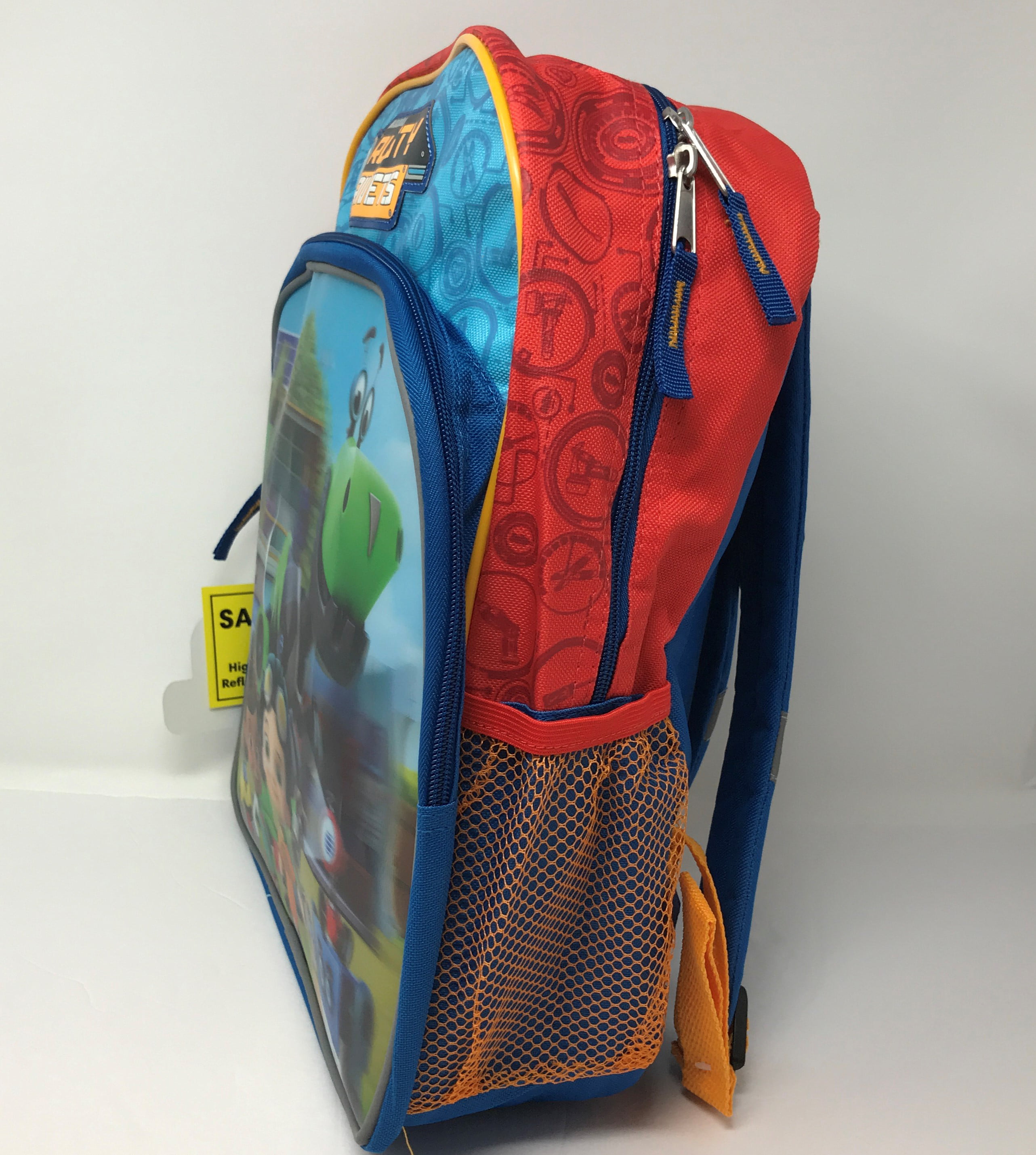 NEW Nickelodeon Rusty Rivets Yard of Gadgets Boys Girls School Bag Backpack