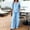 Blue, variant on HAIJIE womens linen set two Piece Easter Sets for Women Summer Spring Lou-nge Sets Travel Vacation Outfits Cap Sleeve Side Slit Wide Leg Pants (Brown,S)