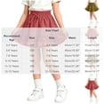 thumbnail image 3 of Amidoa Girls Shorts Soft Casual Summer Solid Color Elastic Waist Shorts for Kids Green Size 8, 3 of 7