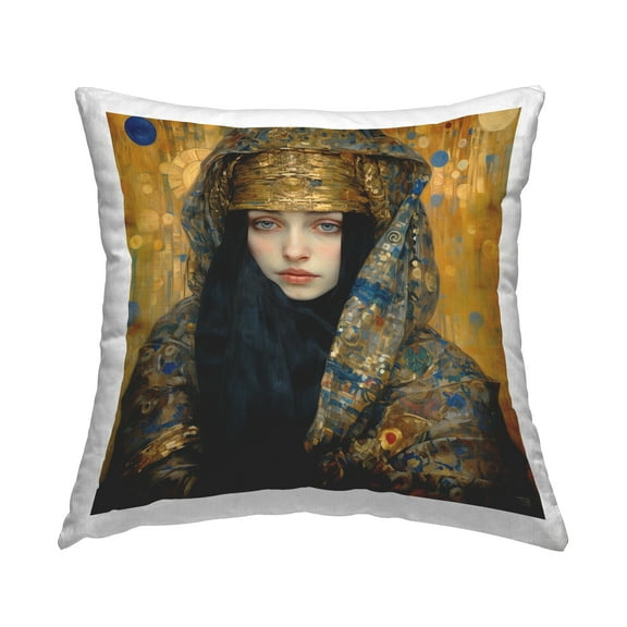Stupell Industries Luxurious Geometric Fashion Decorative Printed Throw Pillow Design by RB