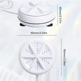 thumbnail image 6 of Cogfs Portable Washing Machine Mini Washing 3 in 1 Dishwashers,Travel Home USB, 6 of 7