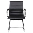 thumbnail image 3 of Techni Mobili Chaise Visiteur Moderne en Noir, 3 of 8
