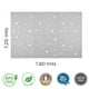 thumbnail image 2 of Playmats - Tapete para bebe de Estrellas armable para bebés y niños de foamy foami fomi foam piso infantil de juego Tapetes espuma goma EVA grueso GRIS, 2 of 9