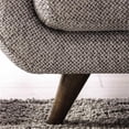 thumbnail image 4 of Furniture of America Sheli Mid-Century Modern Fabric Tufted Sectional in Gray, 4 of 5
