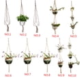 thumbnail image 3 of pitrice Flower Pot Holder Hanging Rope Hand-Weaved Plants Hanging Basket Net Bag Bohe Garden Supply Plants Hanger, 3 of 7