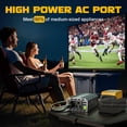 thumbnail image 2 of Power Inverter Compatible with De*walt 20V Battery,300W Portable Outdoor Battery Converter with 3USB 1Type C&2AC Outlets, for Camping, RV, and Emergency Power, 2 of 9