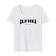 thumbnail image 1 of Camiseta para mujer con cuello redondo, camiseta básica para caminar, viaje, mochilero S, 1 of 7