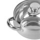thumbnail image 4 of Set of 3 Stainless Steel Soup Pots with Thick Bottom, Non-Stick, and Anti-Scald Lids, 4 of 4