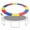 Multi-color, variant on Yardi Yarda 12 Ft Waterproof and Tear-Resistant Universal Trampoline Safety Pad Spring Cover-Multicolor, Bounce Trampoline for Garden, Park